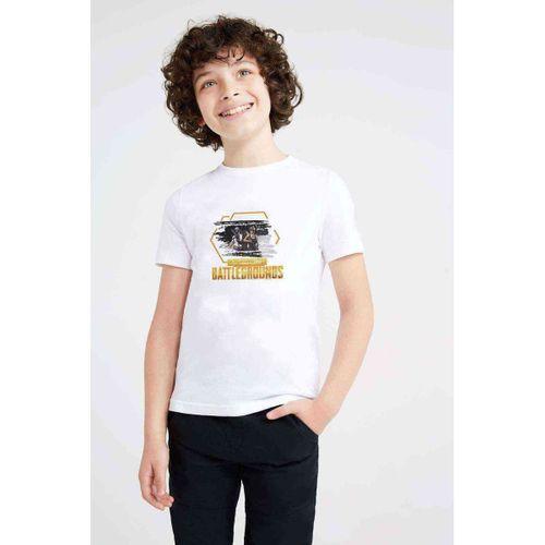 Pubg Playerunknown's Battlegrounds Winner Baskılı Unisex Çocuk Beyaz t-shirt