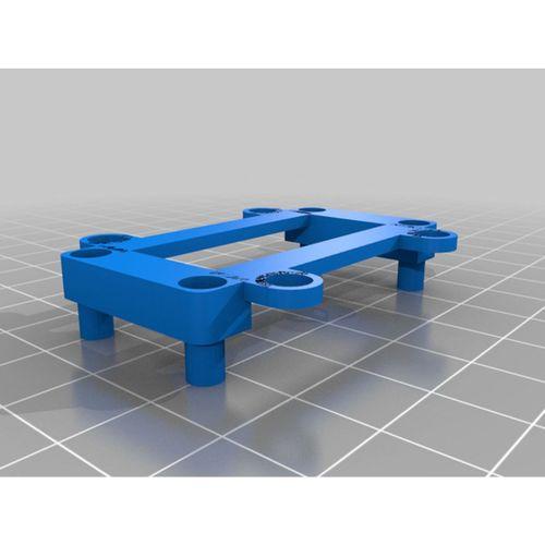 Noctua NF A4x10 Fan Adaptörü RPi 4 İkili Fan Alüminyum Soğutucu Kasa (Bu ürün Sadece Plastik parçadır - Almadan Önce Soru Sorabilirsiniz)