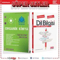 Çöz Kazan AYT Organik Kimya ve AKM Dil Bilgisi Soru Bankası Seti 2 Kitap