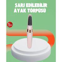 Elektrikli Ayak Törpüsü Usb Şarjlı Nasır Ve Kallus Giderici
