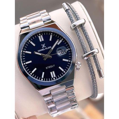 Daniel Klein İtalyan Tasarım Bileklik Hediyeli 2 Yıl Garantili 3 Atm Erkek Kol Saati ES.13861-11