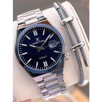 Daniel Klein İtalyan Tasarım Bileklik Hediyeli 2 Yıl Garantili 3 Atm Erkek Kol Saati ES.13861-11