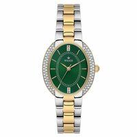 Wesse WWL113002 Quartz Çelik Altın/Gri Yeşil Kadran Kadın Kol Saati