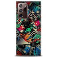 Samsung Galaxy Note 20 Ultra Kılıf HD Baskılı Kılıf - Bass + Tam Ekran Koruyucu