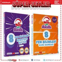 Tammat 8.Sınıf Fen Bilimleri Hızlı ve Akıllı Defter ile Soru Bankası Seti 2 Kitap