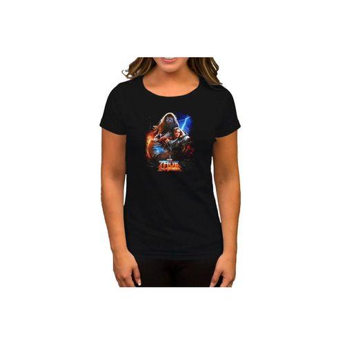 Thor Love And Thunder Lover Siyah Kadın Tişört