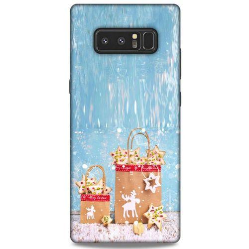 Samsung Galaxy Note 8 Kılıf Snowix (10) Full Koruma Kılıfı Kahve