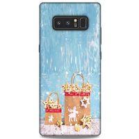 Samsung Galaxy Note 8 Kılıf Snowix (10) Full Koruma Kılıfı Kahve