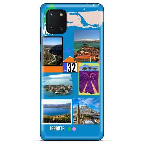 Lopard Huawei Y5P Uyumlu Kılıf Şehirli ※ (32) Isparta Soft Silikon Kılıf