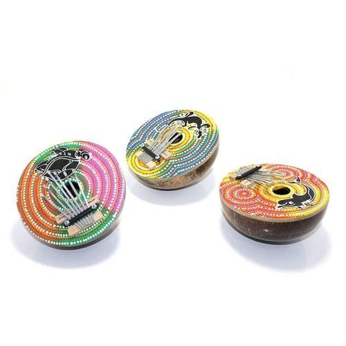Coconat Kalimba marakas