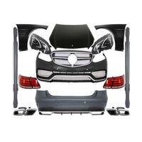 Mercedes W212 Uyumlu Full Body Kit-Makyajsız Kasayı Makyajlı E63E Çevirme(Far-Stop-Kaput Ve Çamurluk Dahil)