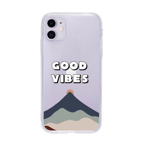iPhone 7 Plus Good Vibes Premium Şeffaf Silikon Kılıf