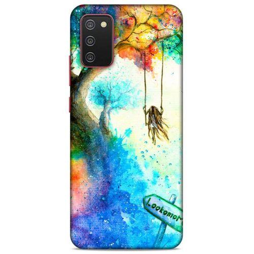 Lopard Samsung Galaxy A02S Uyumlu Kılıf Manipülasyon ☻ (47) Crystal Flex Kılıf Baskılı
