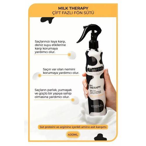 Milk Therapy Çift Fazlı Kondisyoner Fön Suyu 400 ML - mrfs