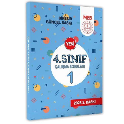 2026 MEB İlkokul 4 Sınıf Çalışma Soruları 1 Tüm Dersler Kazanım Pekiştirme Kitabı BASKI ÜCRETİ