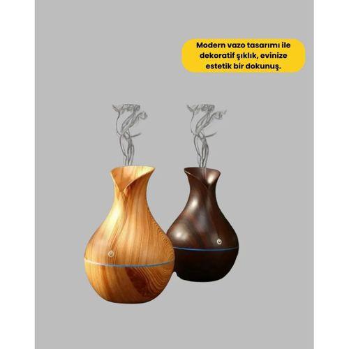 Led Işıklı Ultrasonik Oda Nemlendirici Ve Uçucu Yağ Difüzörü