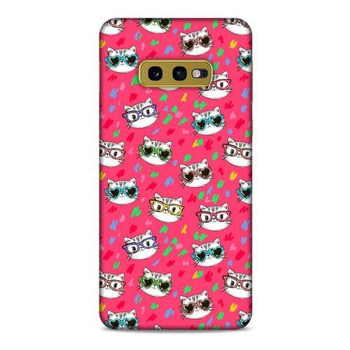 Lopard Samsung Galaxy S10e Uyumlu Kılıf Kediler (29) Arka Koruma Kılıfı Sevimli