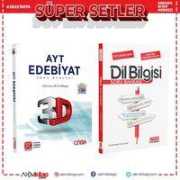 3D AYT Edebiyat ve AKM Dil Bilgisi Soru Bankası Seti 2 Kitap