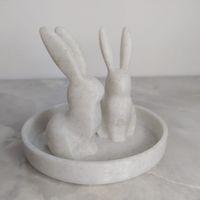Bunny Ring Tutucu Çift Tavşan - 5136510