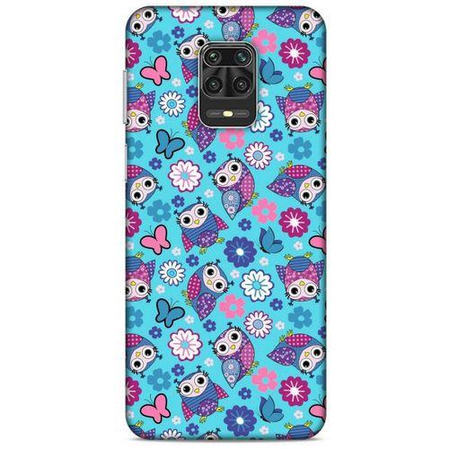 Baykuşlar (11) Desenli Silikon Kapak Telefon Kabı Xiaomi Redmi Note 9 Pro Kılıf