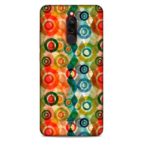 Xiaomi Redmi 8 Kılıf Pastel Renkler (31) TPU Kılıf Kırmızı Yeşil