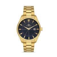 Ferro F11239A-B2 Quartz Çelik Altın Rengi 42 mm Erkek Kol Saati