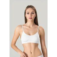 Kadın Ince Askılı Pedli Büstiyer Yarım Atlet Sütyen 3'lü Set