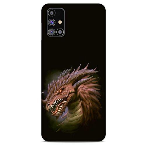 Samsung Galaxy M31s Kılıf Dragons (18) Telefon Kılıfları Kahverengi Ejderha
