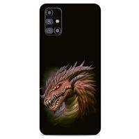 Samsung Galaxy M31s Kılıf Dragons (18) Telefon Kılıfları Kahverengi Ejderha