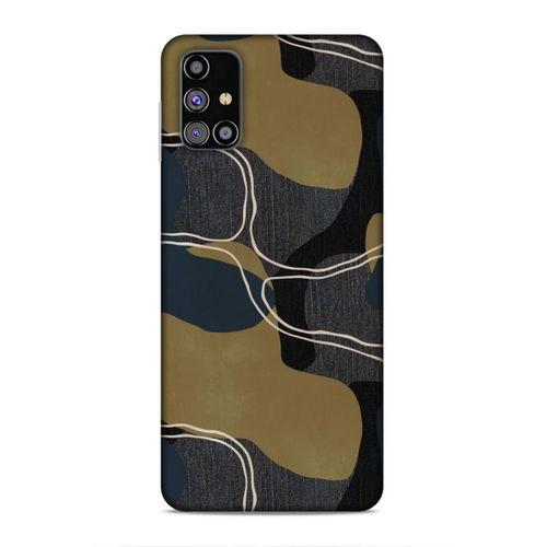 Samsung Galaxy M31s Uyumlu Kılıf Romans (46) Core Armor Kılıf Gold