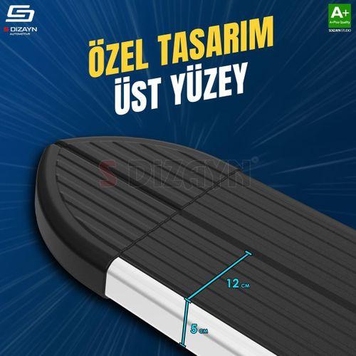 S-Dizayn Opel Grandland X 2 Hybrid Skyline Aluminyum Yan Basamak 183 Cm 2024 Üzeri A+ Kalite
