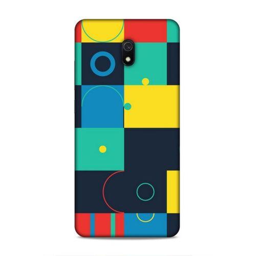 Xiaomi Redmi 8A Uyumlu Kılıf Insomnia (13) Silikon Kap Yeşil Sarı