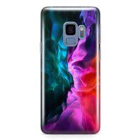 Samsung Galaxy S9 Kılıf Alon Night Arka Kapak Koruma Desenli Full Koruyucu