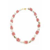 Deniz Kabuğu Kolye - Nar Çiçeği