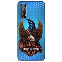 Realme 7 Uyumlu Kılıf Motorsiklet (38) Neo Hybrid Kılıf Harley Davidson