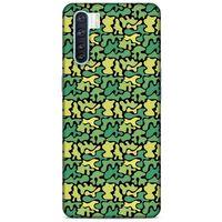 Kamuflaj 94 Oppo A91 Kılıf Silikon Kapak