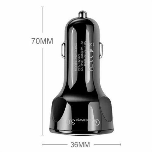 55w 3 Port Usb Araç İçin Telefon Şarj Cihazı 3 Girişli Çakmaklık Adaptör-31a Pd 20w Qc 30