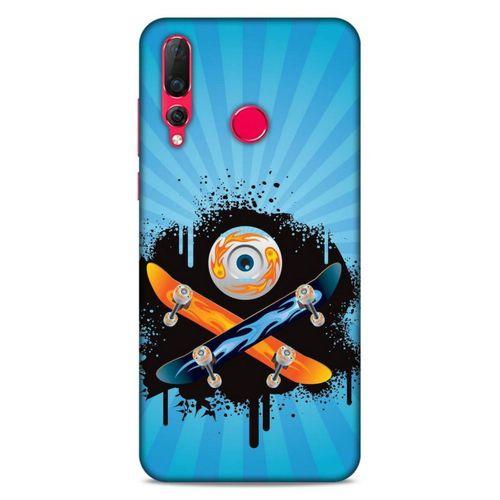 Lopard Huawei P Smart Z Uyumlu Kılıf Tattoo's (13) Silikon Kap Snowboard