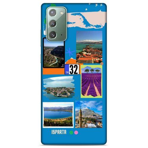 Lopard Samsung Galaxy Note 20 Uyumlu Kılıf Şehirli ※ (32) Isparta Soft Silikon Kılıf