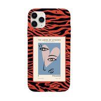 iPhone 11 Pro Picasso The Ladies of Avignon Desenli Premium Silikonlu Telefon Kılıfı