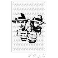 Bud Spencer And Terence Hıll Puzzle 240 Parça Yapboz