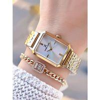 Daniel Klein Çelik Kordonlu 2 Yıl Garantili 3 Atm Suya Dayanıklı Kadın Kol Saati+Bileklik BD.13785.6