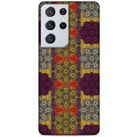 Lopard Samsung Galaxy S21 Ultra Uyumlu Kılıf Ethnic Culture (19) Kılıfları
