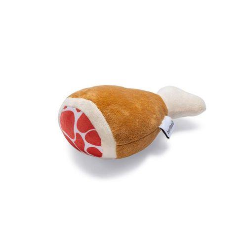 Beeztees Köpek Oyuncağı, But, Peluş, Kahverengi, 22x11,5x10cm