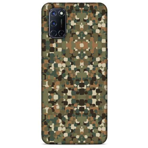 Kamuflaj 42 Oppo A92 Kılıf Silikon Kapak