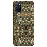Kamuflaj 42 Oppo A92 Kılıf Silikon Kapak