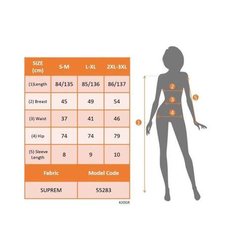 Kadın Kısa Kollu Kruvaze Yakalı önü Asimetrik Detaylı Uzun çiçek Desenli Süprem Elbise