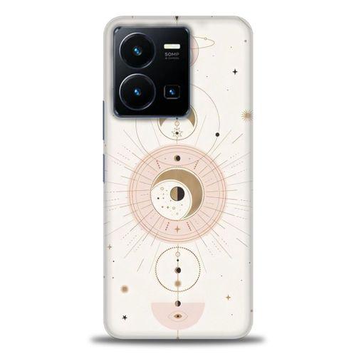 Tecno Spark Go 2023 Kılıf HD Baskılı Kılıf - Evren + Tam Ekran Koruyucu