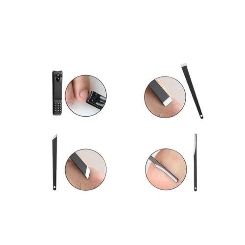 17 Parça Manikür Seti Taşınabilir Özel Çantalı El Ve Ayak Bakımı Tırnak Batığı Temizleme