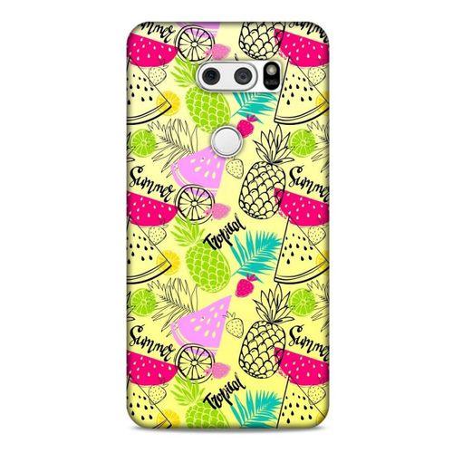 Frutix Meyve Mix 03 LG K40S Kılıf Desenli Silikon